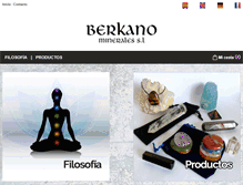 Tablet Screenshot of mineralesberkano.com